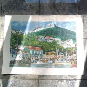 Mark Wheeler Sitka AK canvas painting